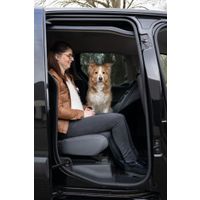 Flamingo Car seat cover Dex Can be split in two (for in the car) with headrest attachment Back seat Black