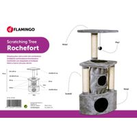 Flamingo Scratching tree  Rochefort Ecru & Grey