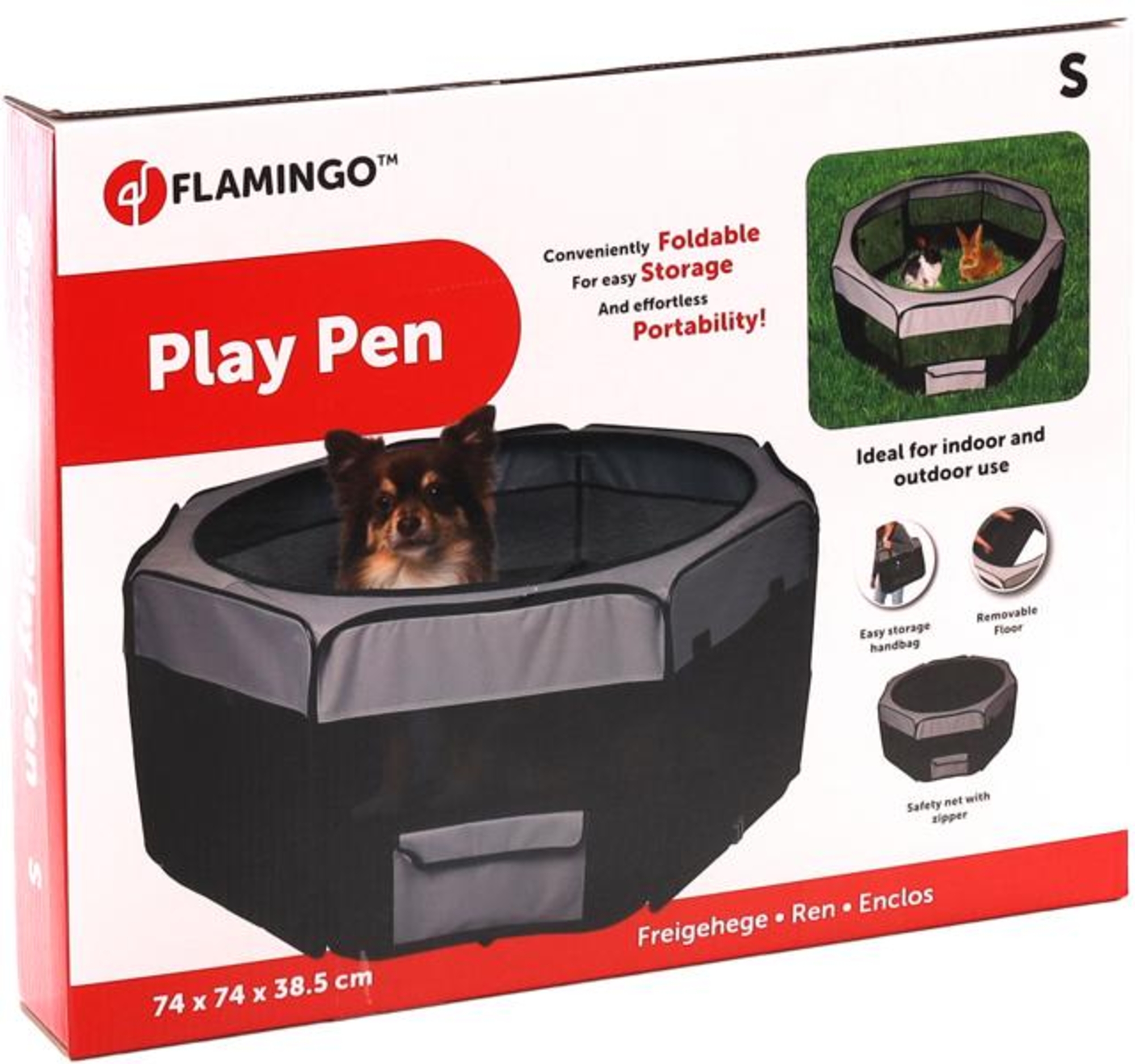 Flamingo Parque Flavio Negro