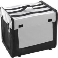 Flamingo Transportkooi Smart Top Plus Zwart & Grijs