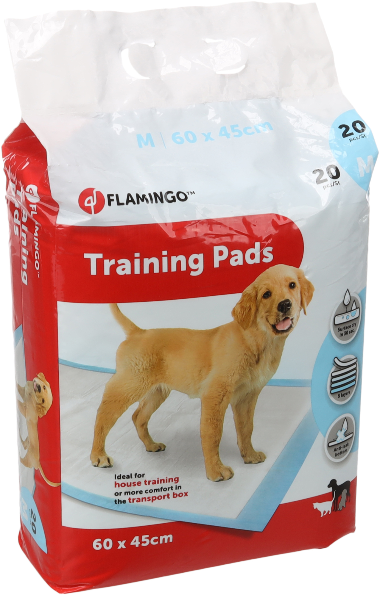 Flamingo Training pad Pady White