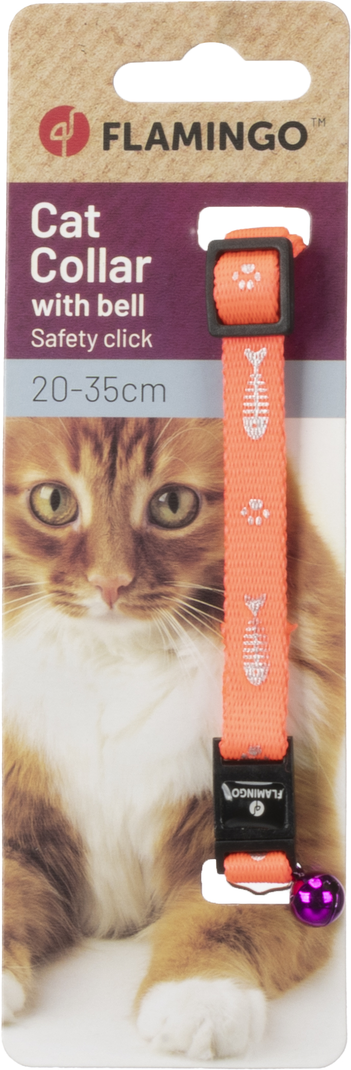 Flamingo Collar Ziggi Fluo pink