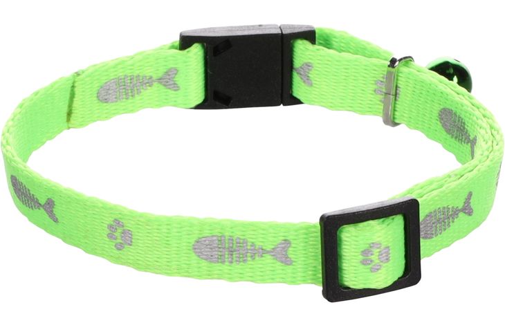 Flamingo Halsband Ziggi Fluo groen