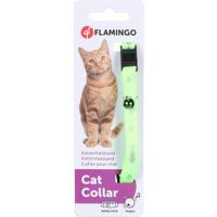 Flamingo Halsband Ziggi Fluo groen