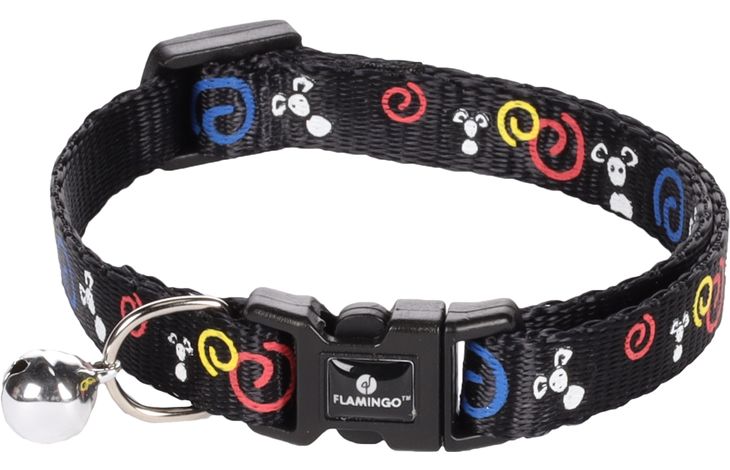 Flamingo Halsband Ziggi Schwarz