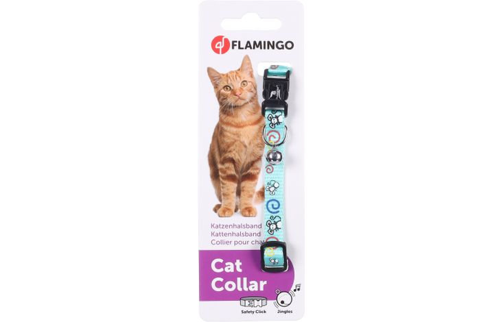 Flamingo Halsband Ziggi Türkis