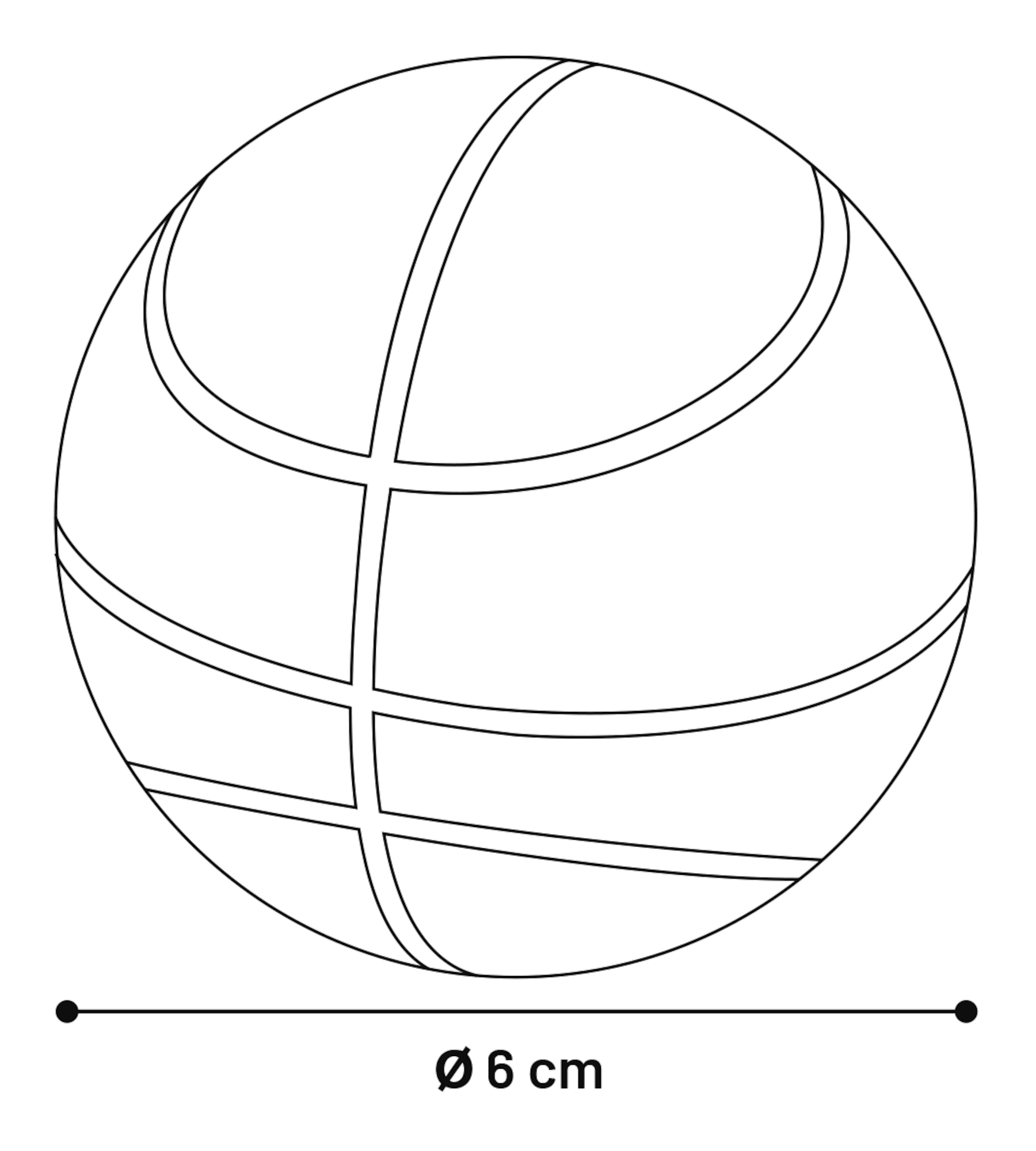 Flamingo Spielzeug Francis Basketball Mehrere Farben