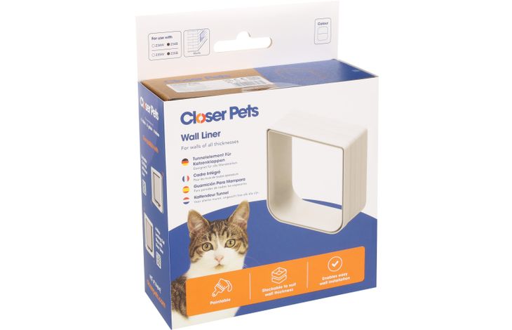 Pet Mate® Tunnelstuk Cat Mate Wit