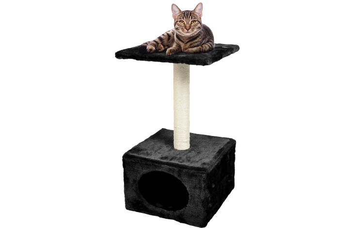 Flamingo Kratzbaum Sassière Ekrü & Schwarz