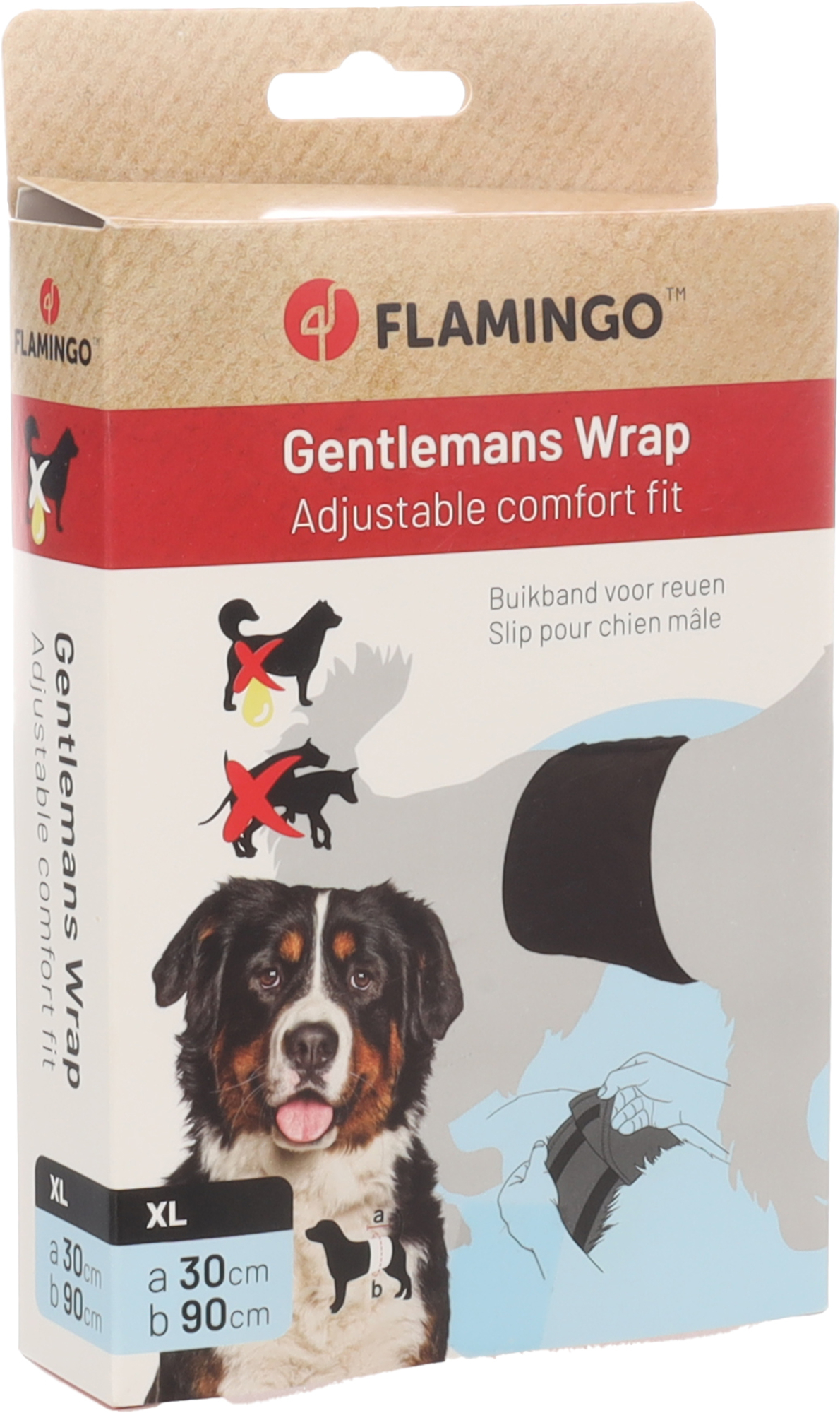 Flamingo Pants Male King Black