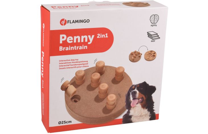 Flamingo Speelgoed Brain train Penny  Bruin