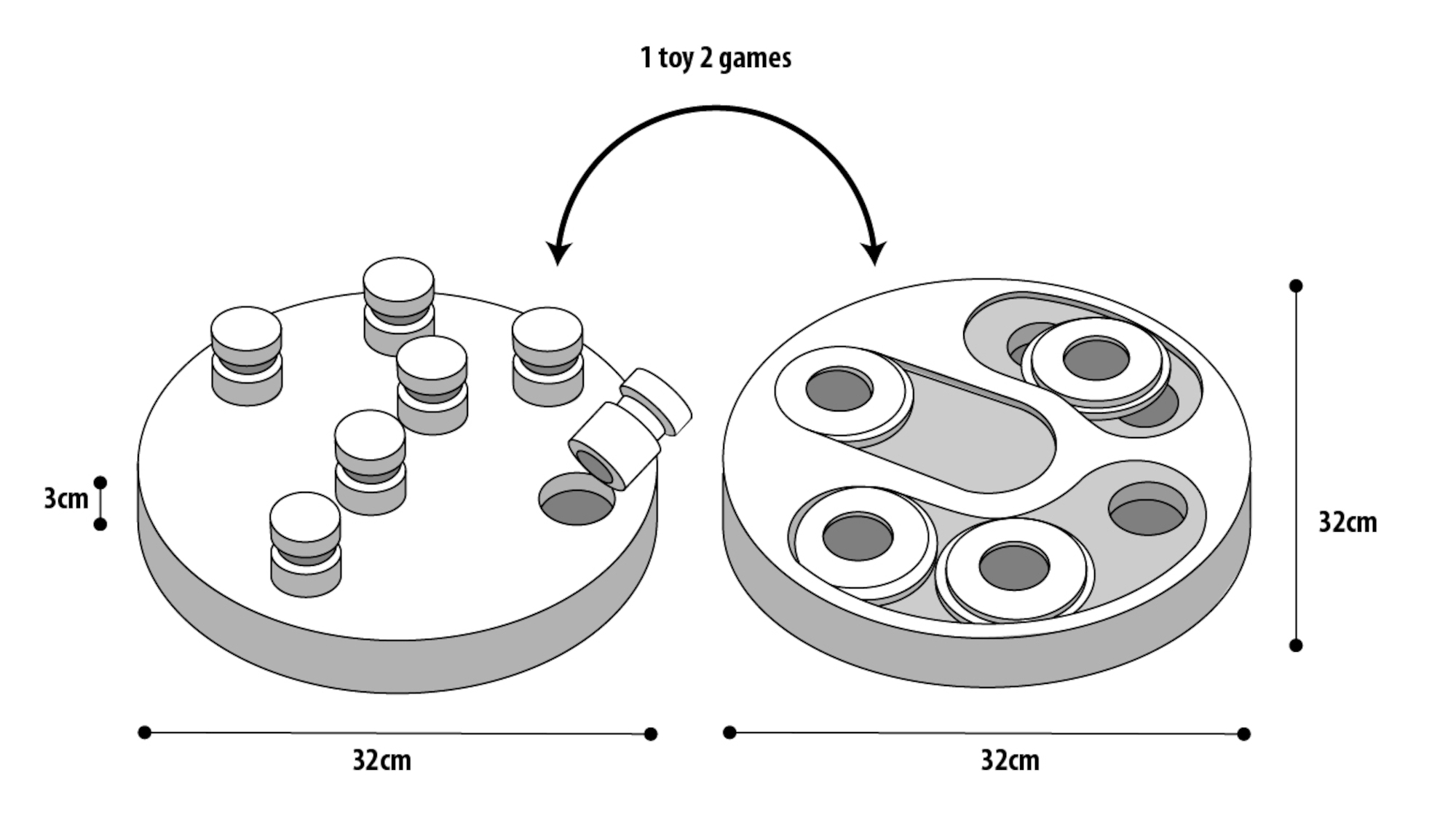 Flamingo Toy Brain train Penny  Brown