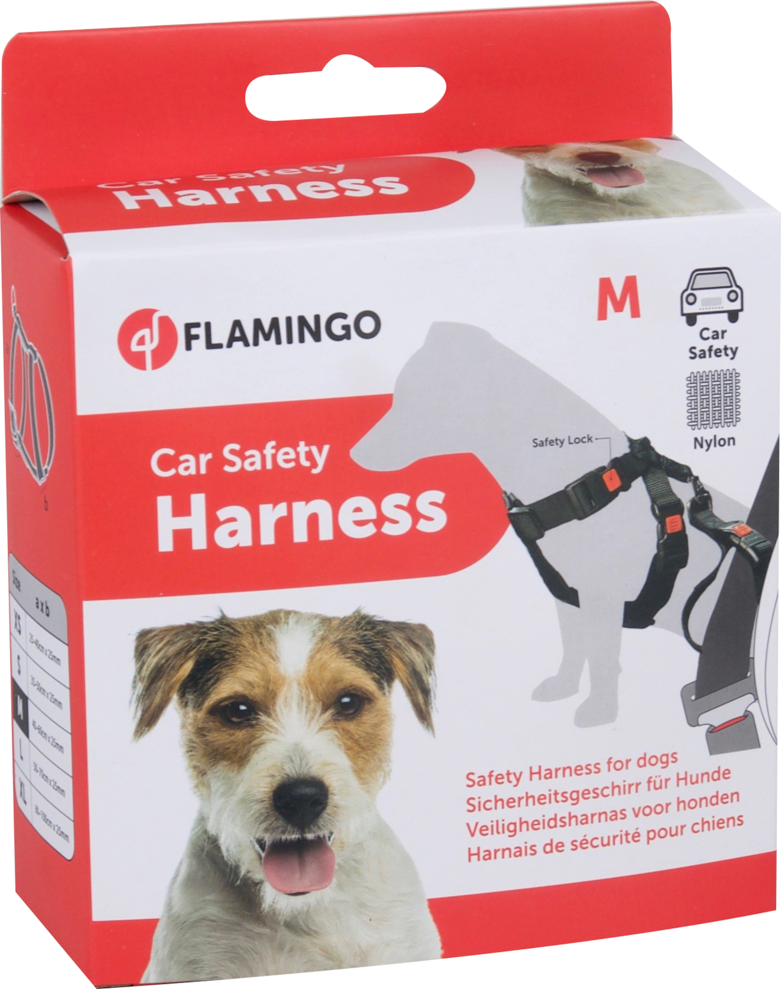 Flamingo Autoveiligheidsharnas Duma Zwart