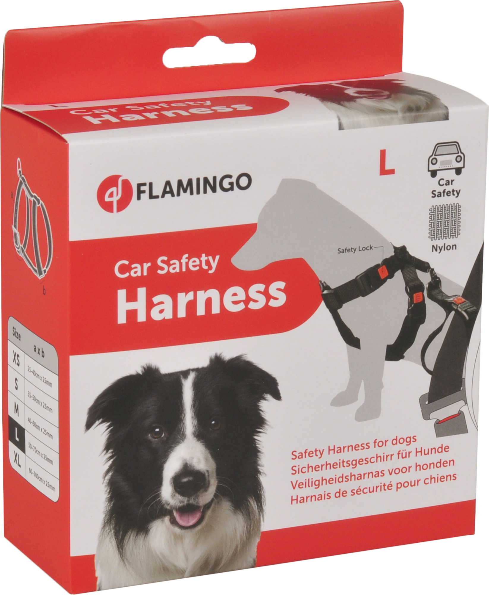Flamingo Autoveiligheidsharnas Duma Zwart