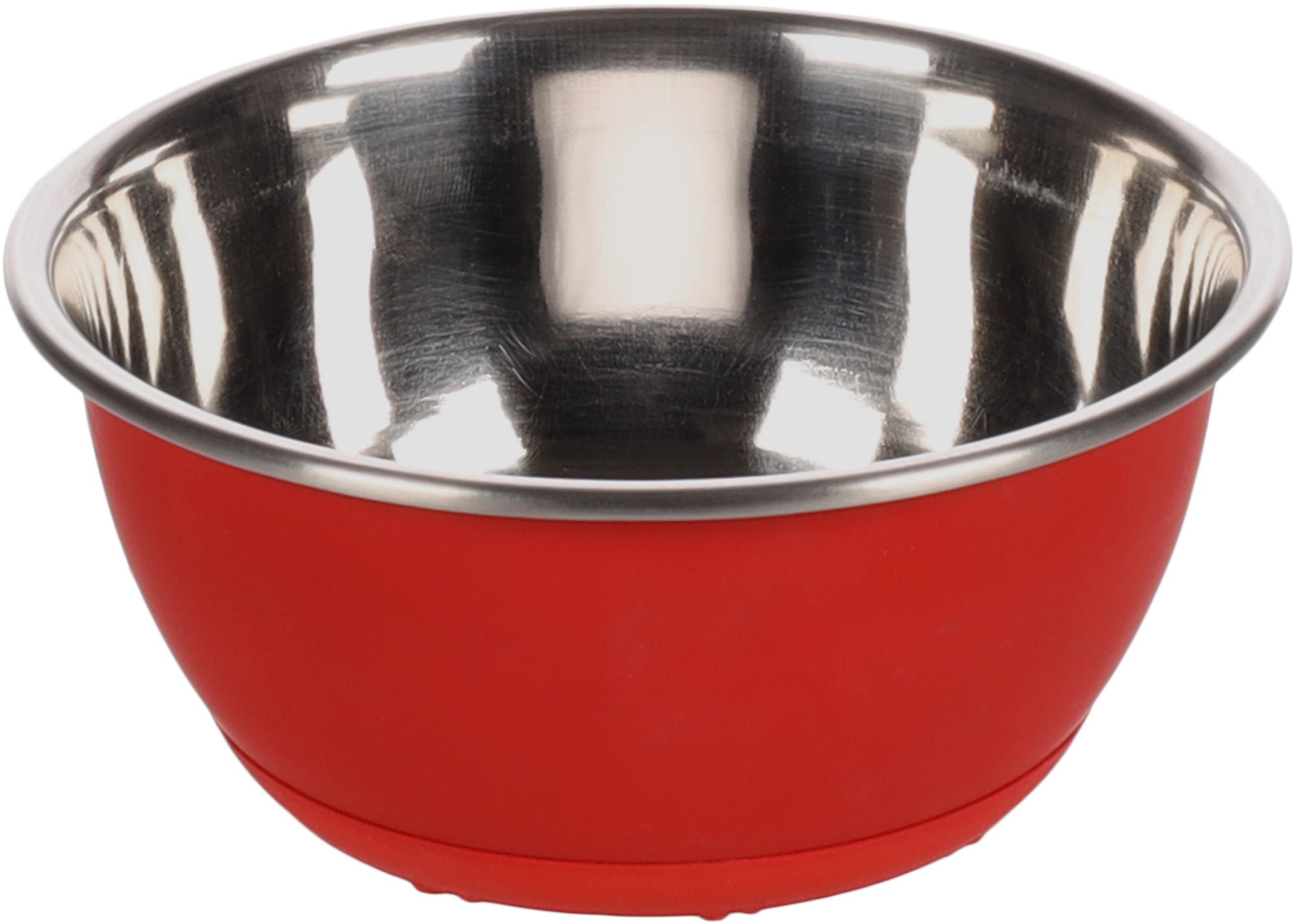 Flamingo Eet- en drinkpot Tobias Rond Rood & Zilver