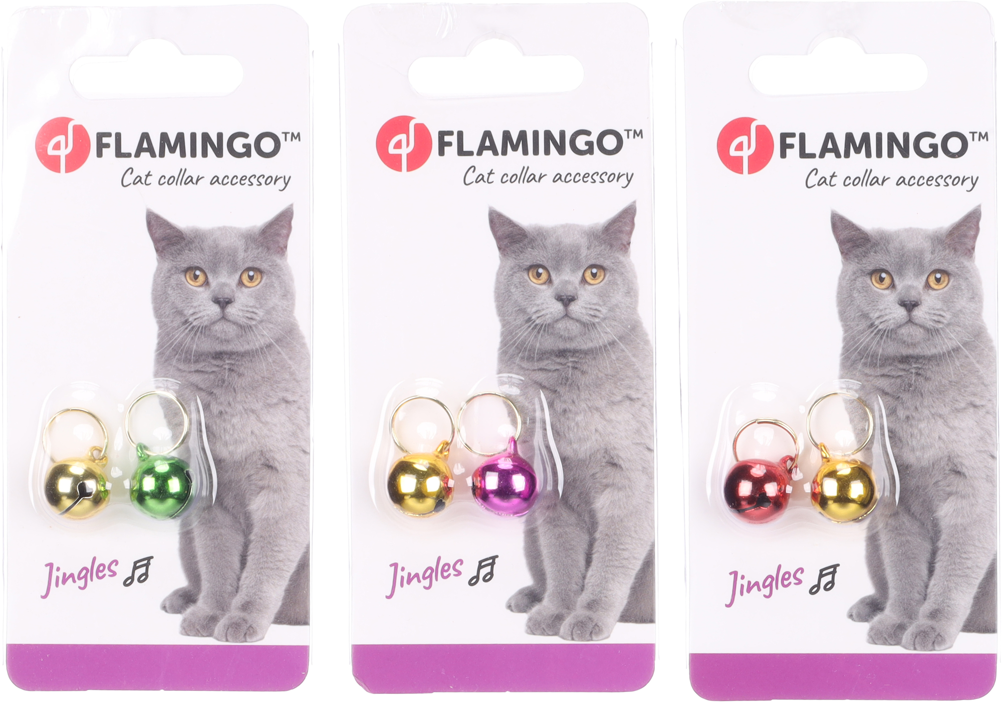 Flamingo  Cat bells Multiple colours