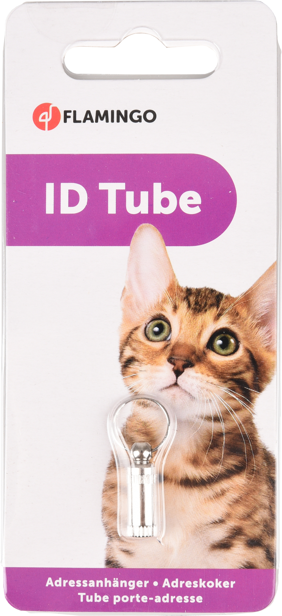 Flamingo Address tube Silver