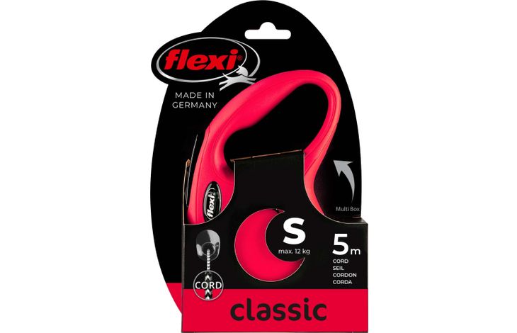Flexi Flexi Rollijn Classic Koord Rood