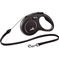 Flexi Flexi Rollijn Classic Koord Zwart
