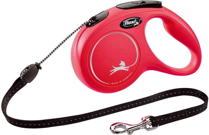 Flexi Flexi Laisse à enrouleur Classic Cordon Rouge