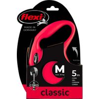 Flexi Flexi Laisse à enrouleur Classic Cordon Rouge