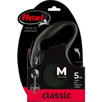 Flexi Flexi Rollijn Classic Koord Zwart
