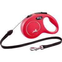 Flexi Flexi Laisse à enrouleur Classic Cordon Rouge