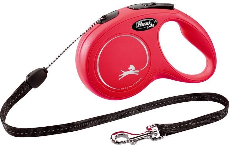 Flexi Flexi Laisse à enrouleur Classic Cordon Rouge