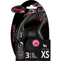 Flexi Flexi Rollijn New Classic Band Zwart