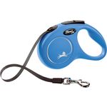 Flexi Correa enrollable New Classic Tape Azul