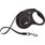 Flexi Roll-Leine Classic Gurt Schwarz