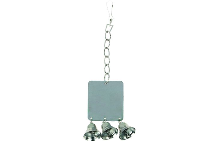 Flamingo Papegaaienspeelgoed Spiegel  Zilver