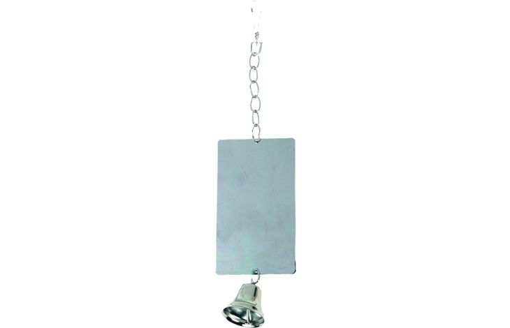Flamingo Parrot toy Mirror  Silver