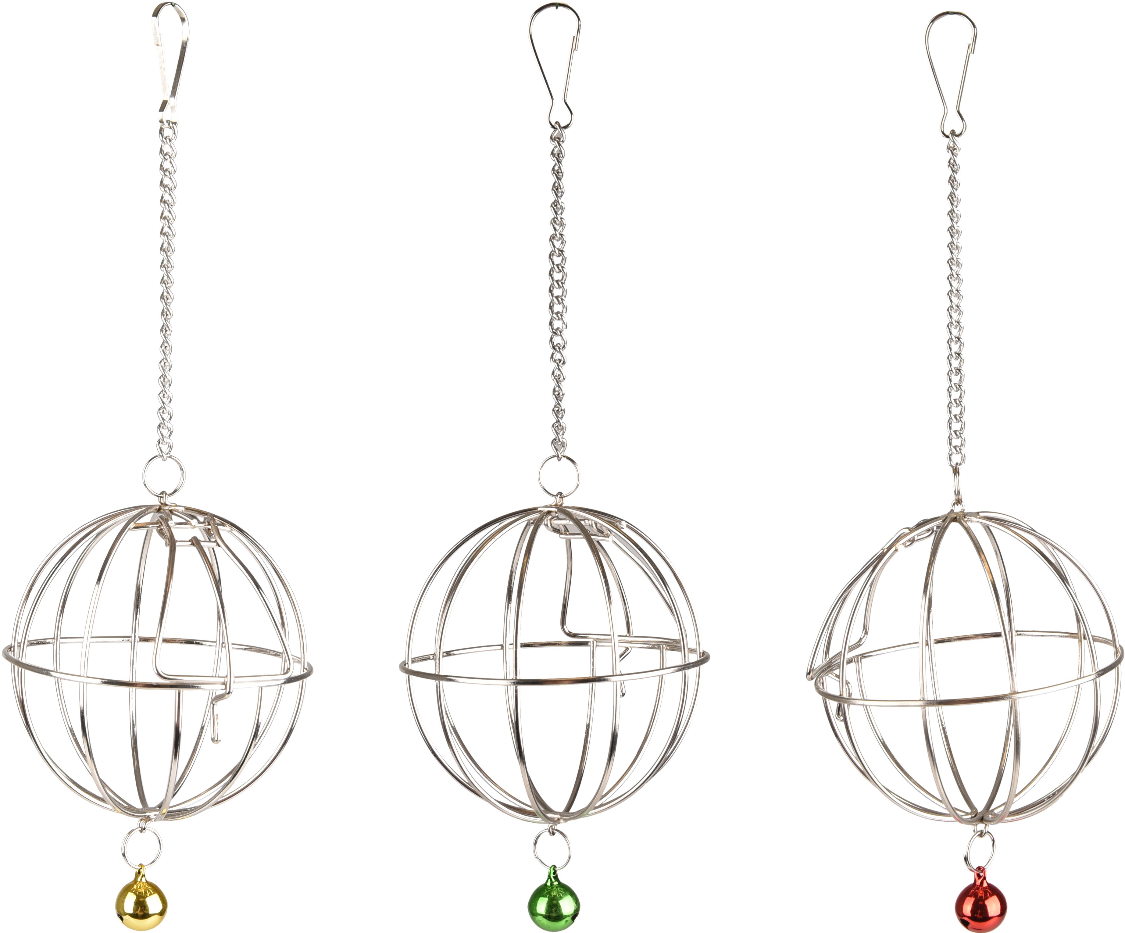 Flamingo Futterball Lem Rund Silber