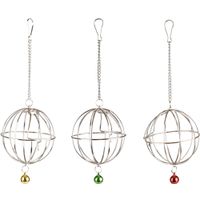 Flamingo Voerbal Lem Rond Zilver