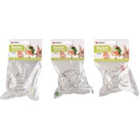 Flamingo Voerbal Lem Rond Zilver
