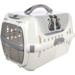 Transport cage Cats in love Trendy White