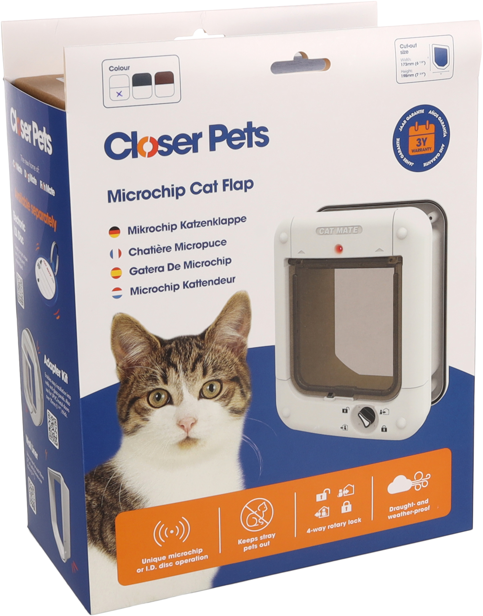 Pet mate microchip cat flap best sale