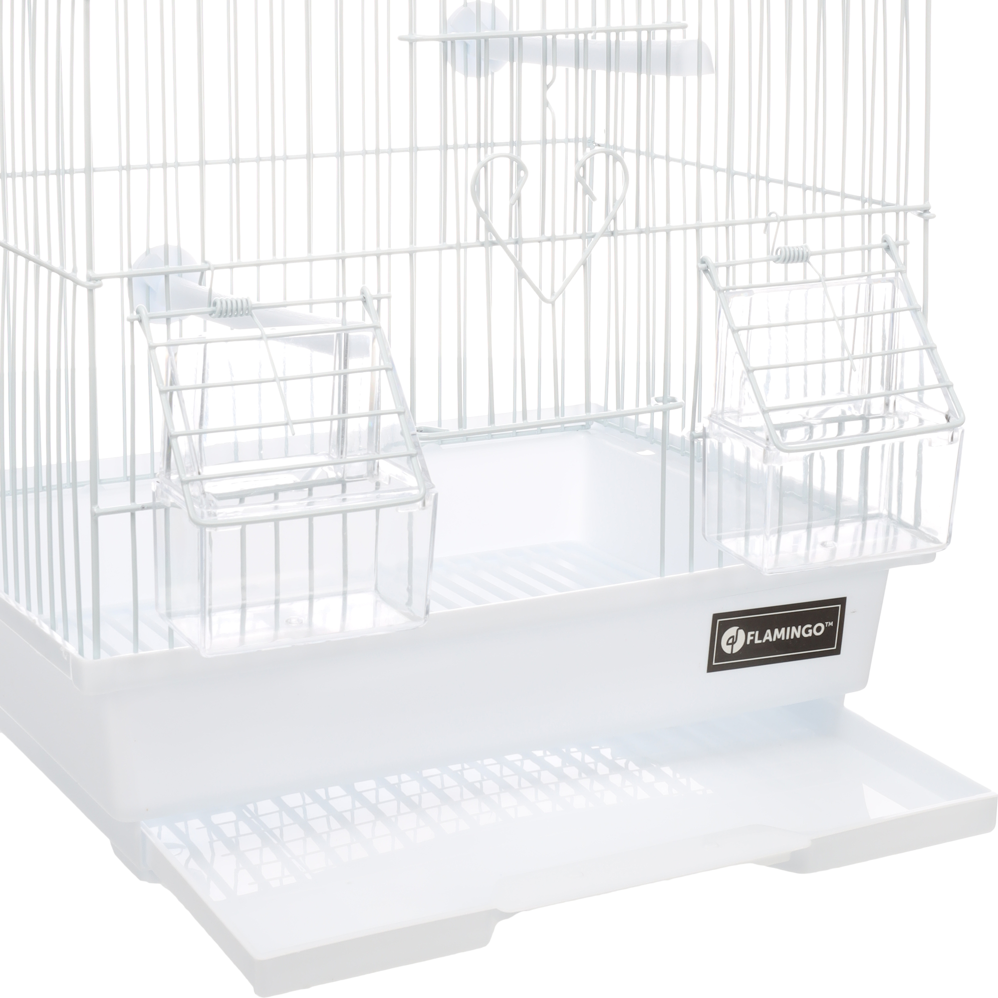 Flamingo Cage Jambi White