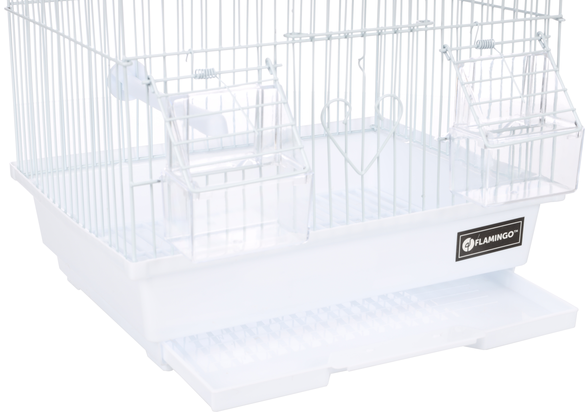 Flamingo Cage Lombok 1 White