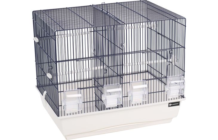 Flamingo Cage Timor Blue White