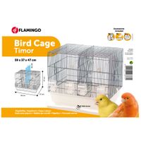 Flamingo Cage Timor Blue White