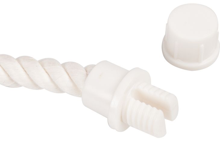 Flamingo Zitstok Forma Flexible M Wit - Katoen