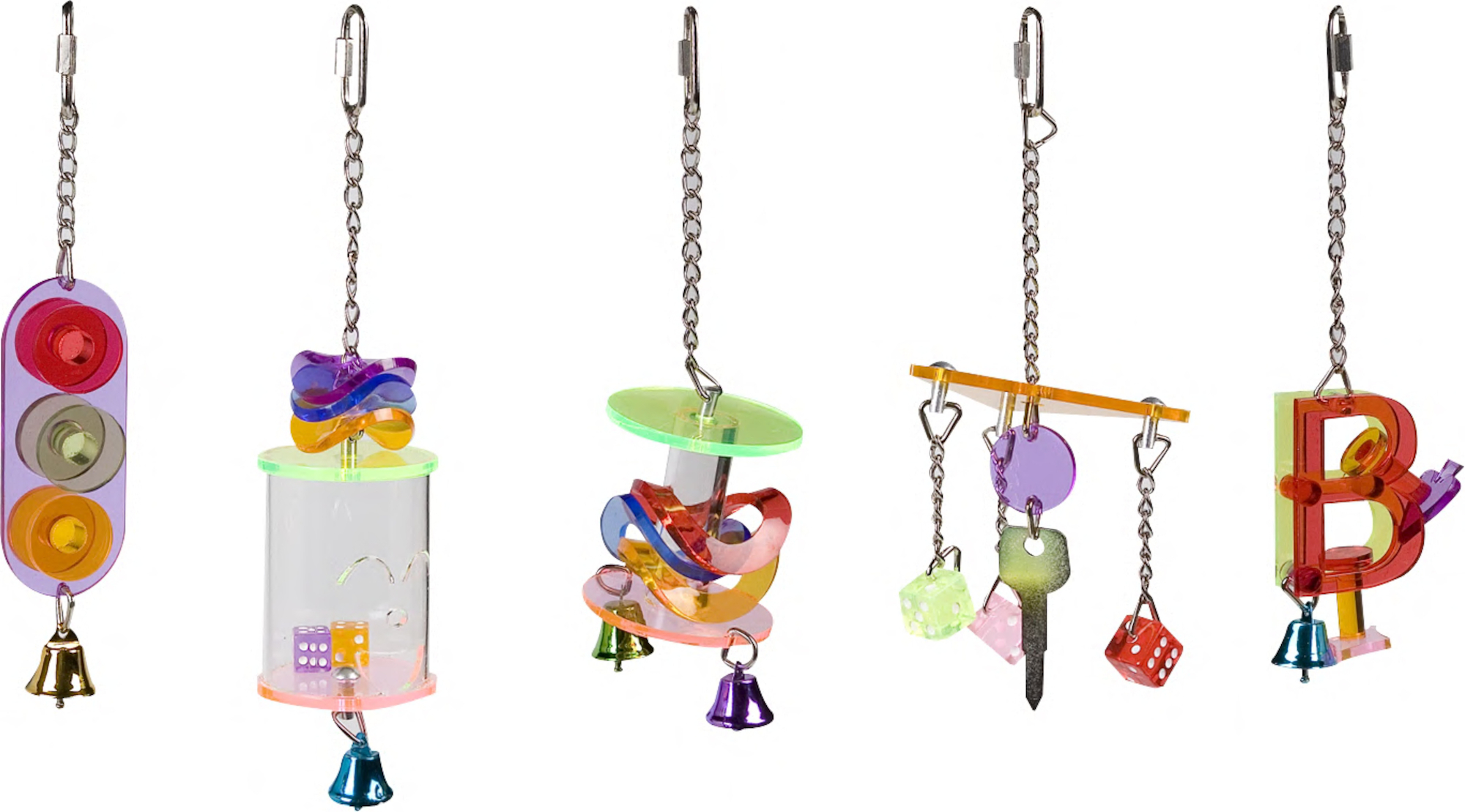 Flamingo Bird toy Cage hanger Several versions