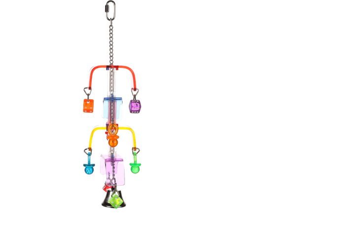 Flamingo Bird toy Cage hanger Several versions