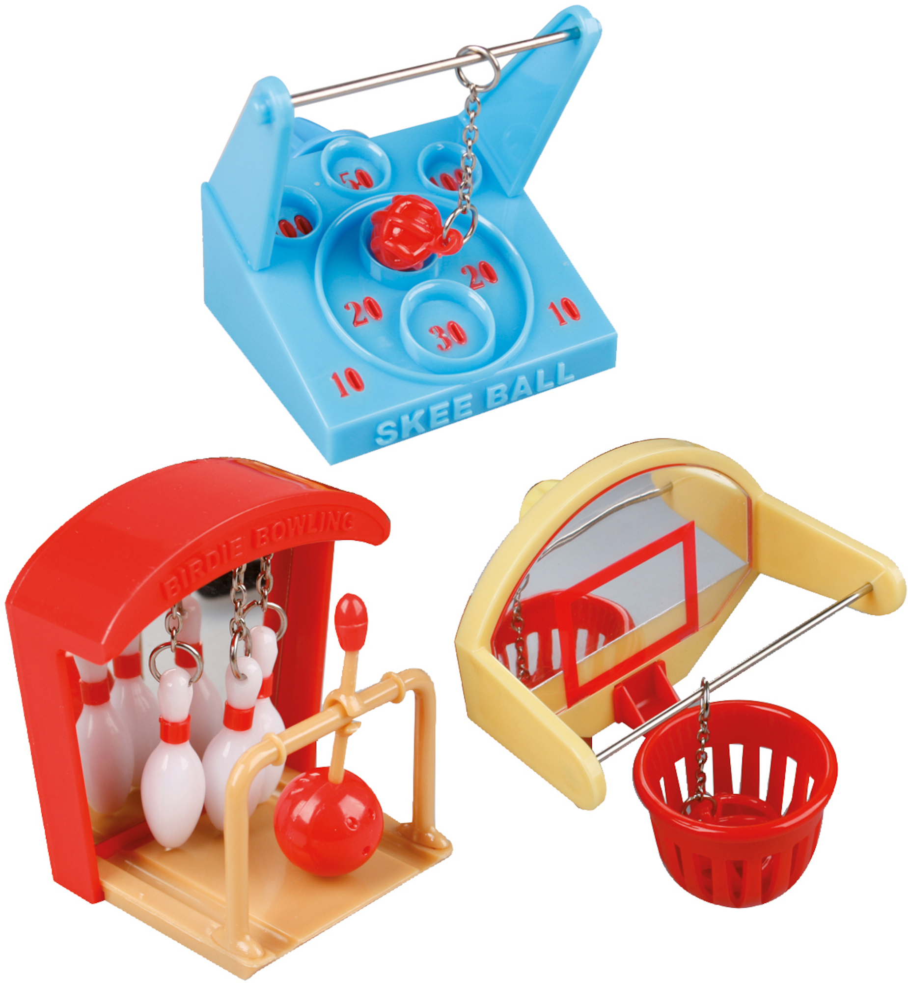 Flamingo Parkietenspeelgoed Games Meerdere uitvoeringen   