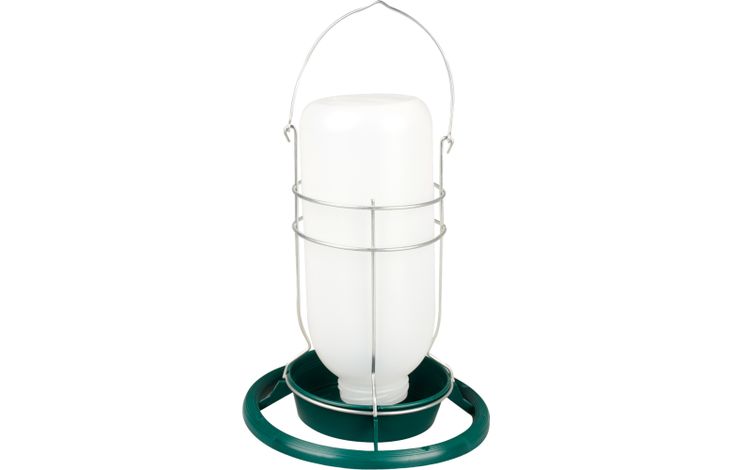 Flamingo Automatic water and food dispenser with step Cali Green