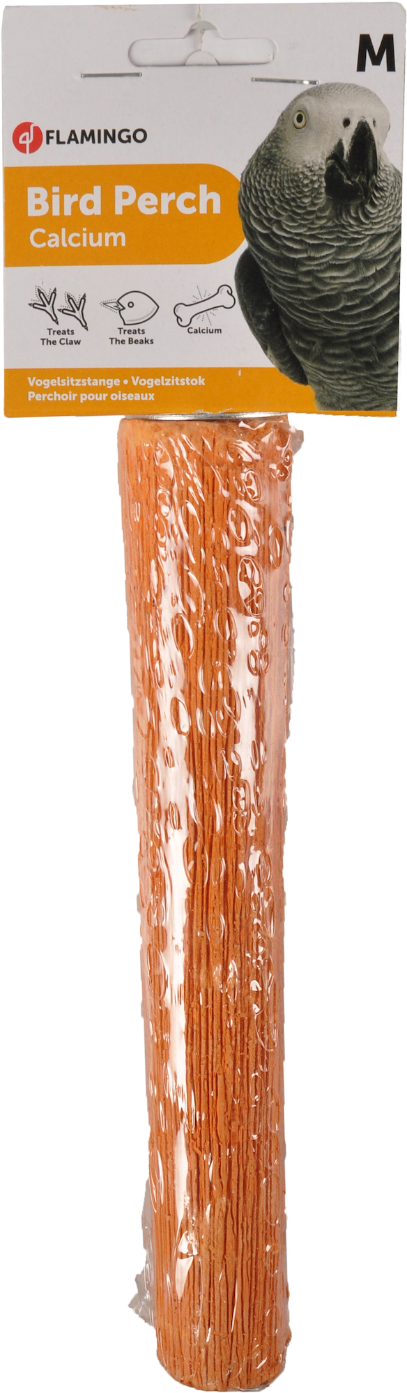 Flamingo Perch M Orange - Calcium