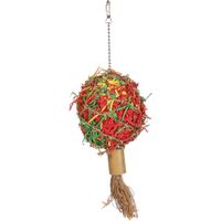 Flamingo Parakeet toy Papyr  Light brown