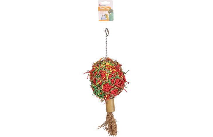 Flamingo Parakeet toy Papyr  Light brown